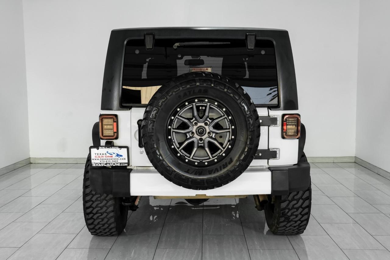 2017 Jeep Wrangler SAHARA 4WD AUTOMATIC HARD TOP CONVERTIBLE CRUISE CONTROL RUNNING Carrollton TX
