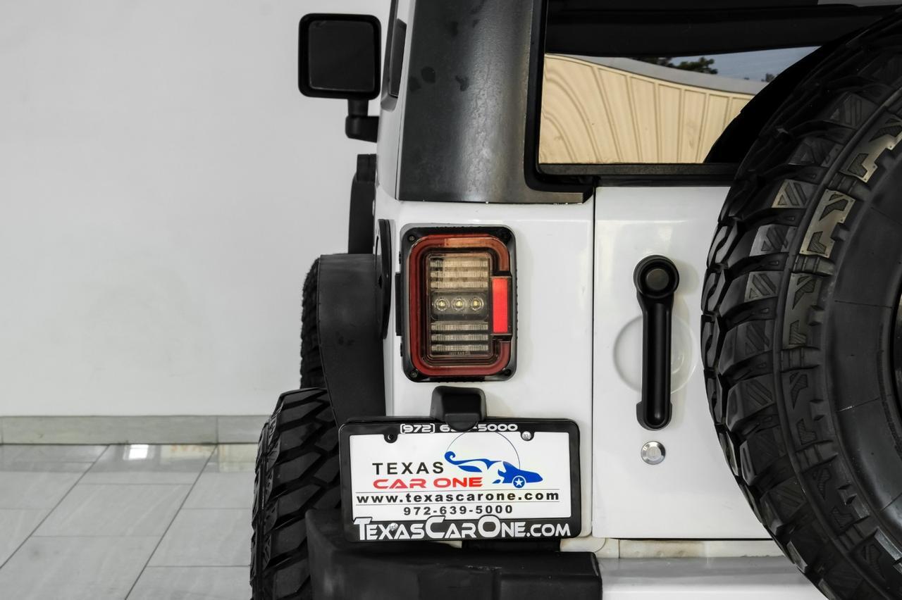2017 Jeep Wrangler SAHARA 4WD AUTOMATIC HARD TOP CONVERTIBLE CRUISE CONTROL RUNNING Carrollton TX