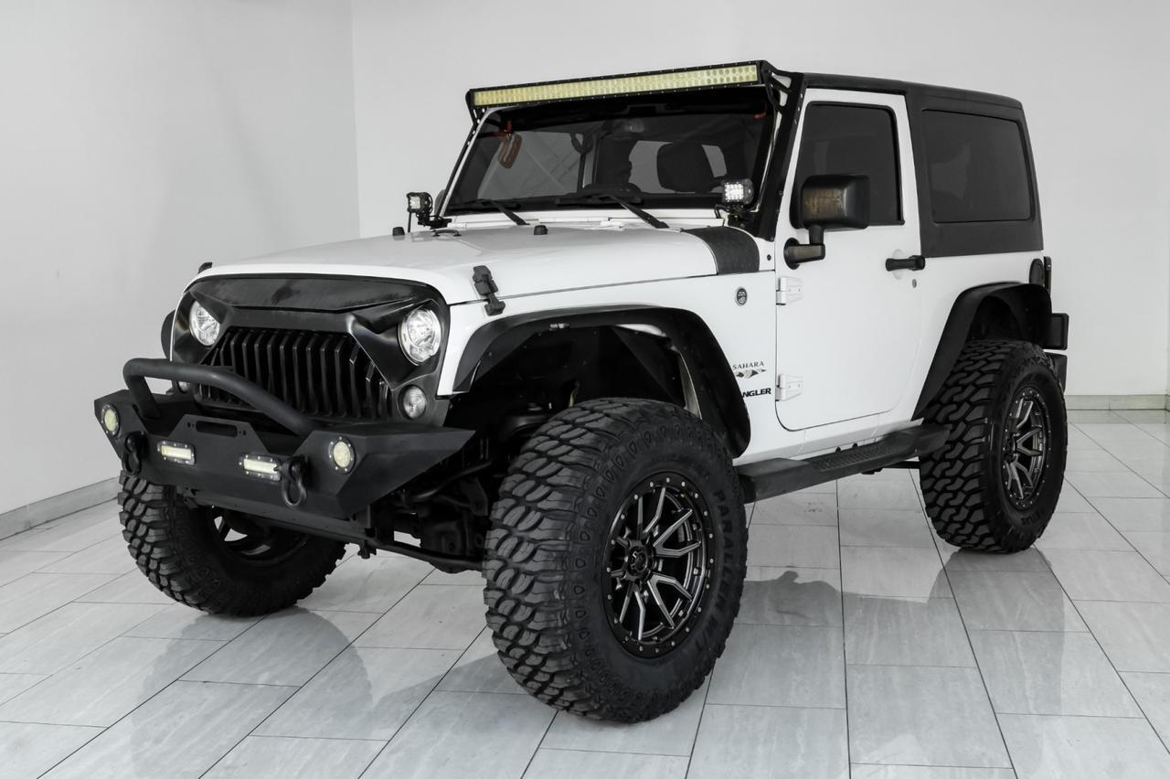 2017 Jeep Wrangler SAHARA 4WD AUTOMATIC HARD TOP CONVERTIBLE CRUISE CONTROL RUNNING Carrollton TX