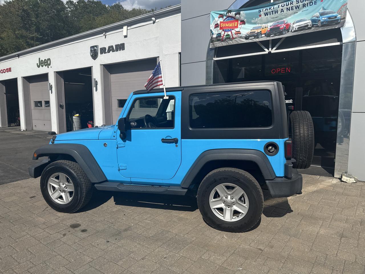 2017 Jeep Wrangler Sport Hamburg PA