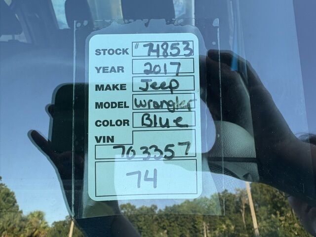 2017 Jeep Wrangler Sport Jacksonville FL