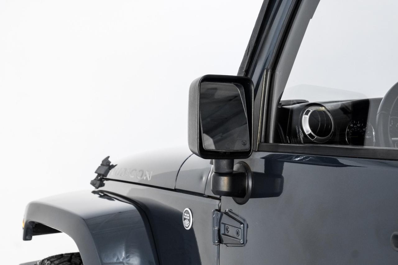 2017 Jeep Wrangler UNLIMITED RUBICON 4WD AUTOMATIC HARD TOP CONVERTIBLE NAVIGATION HEATED SEATS TOW HITCH Carrollton TX