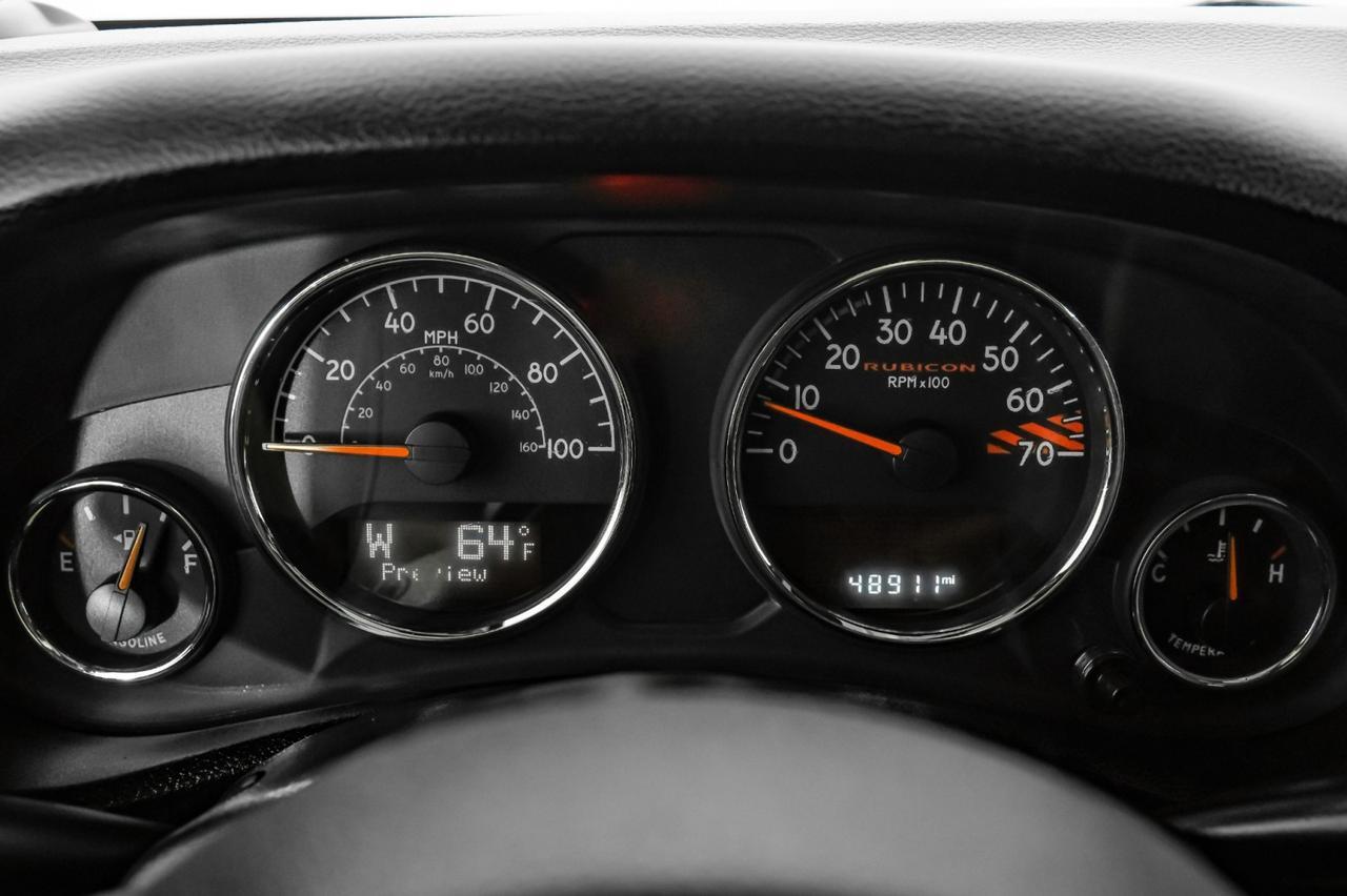 2017 Jeep Wrangler UNLIMITED RUBICON RECON 4WD HARD TOP NAVIGATION LEATHER HEATED SEATS TOW HITCH Carrollton TX