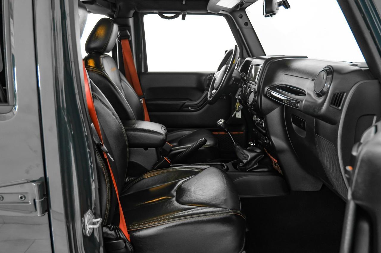 2017 Jeep Wrangler UNLIMITED RUBICON RECON 4WD HARD TOP NAVIGATION LEATHER HEATED SEATS TOW HITCH Carrollton TX