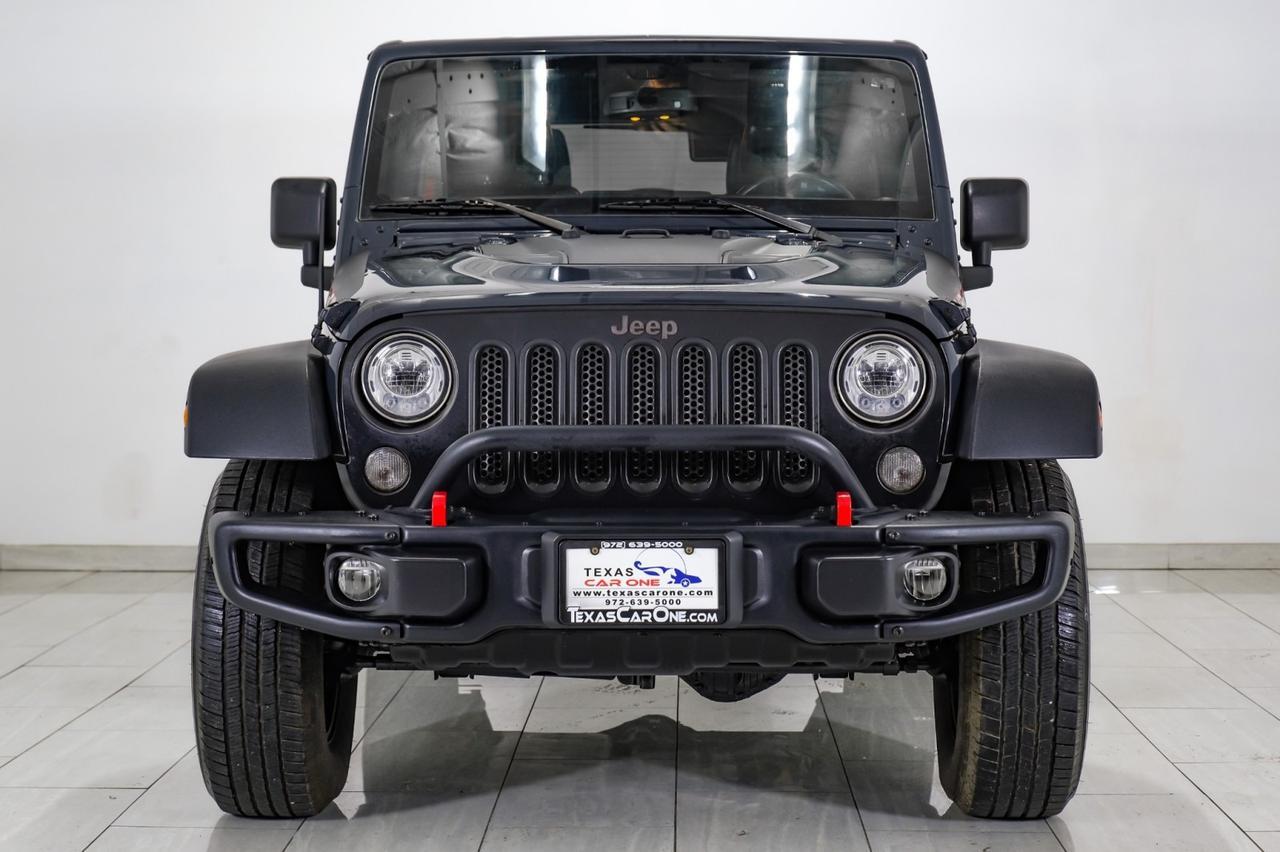 2017 Jeep Wrangler UNLIMITED RUBICON RECON 4WD HARD TOP NAVIGATION LEATHER HEATED SEATS TOW HITCH