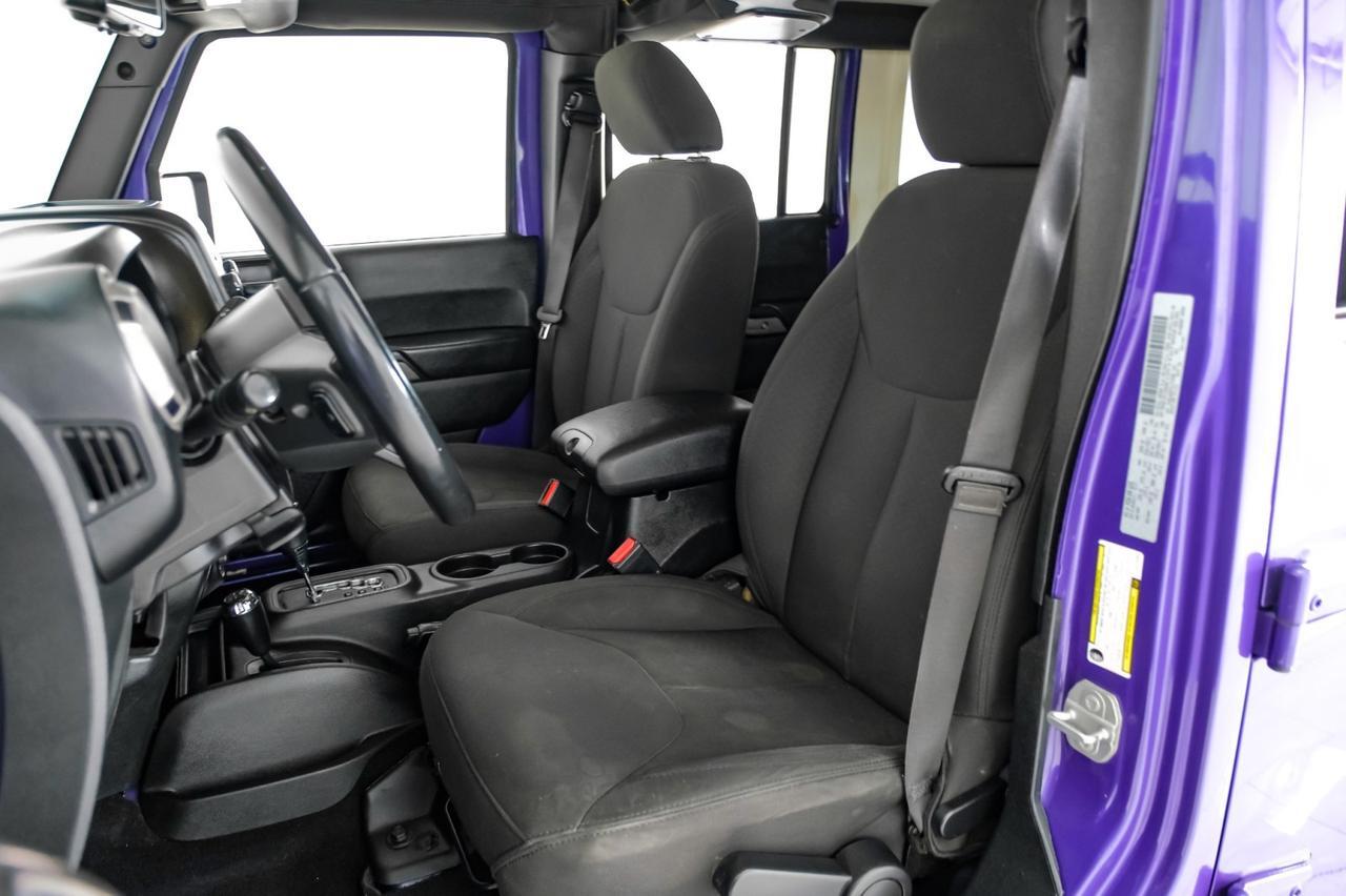 2017 Jeep Wrangler UNLIMITED SPORT 4WD AUTOMATIC HARD TOP CONVERTIBLE CRUISE CONTRO Carrollton TX