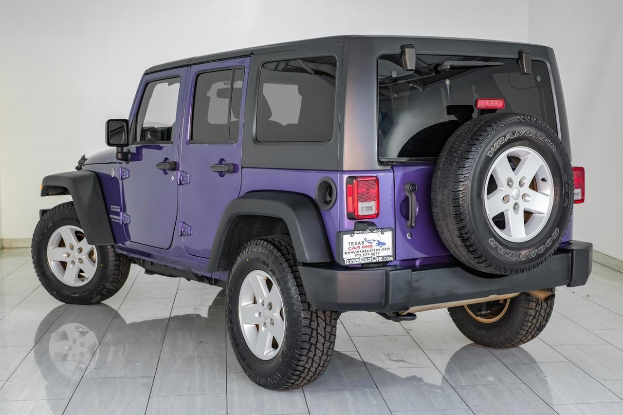 2017 Jeep Wrangler UNLIMITED SPORT 4WD AUTOMATIC HARD TOP CONVERTIBLE CRUISE CONTRO Carrollton TX