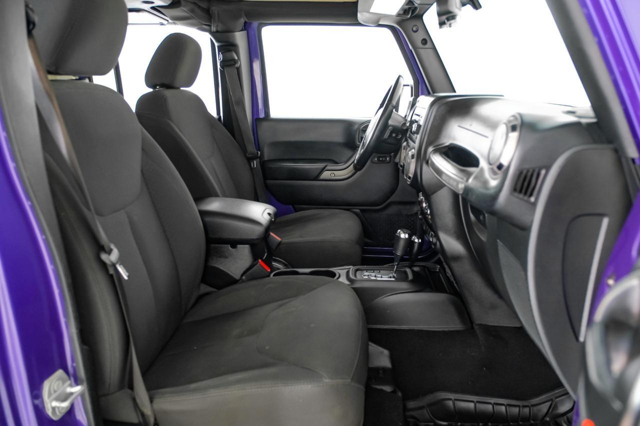 2017 Jeep Wrangler UNLIMITED SPORT 4WD AUTOMATIC HARD TOP CONVERTIBLE CRUISE CONTROL ALLOY WHEELS Carrollton TX