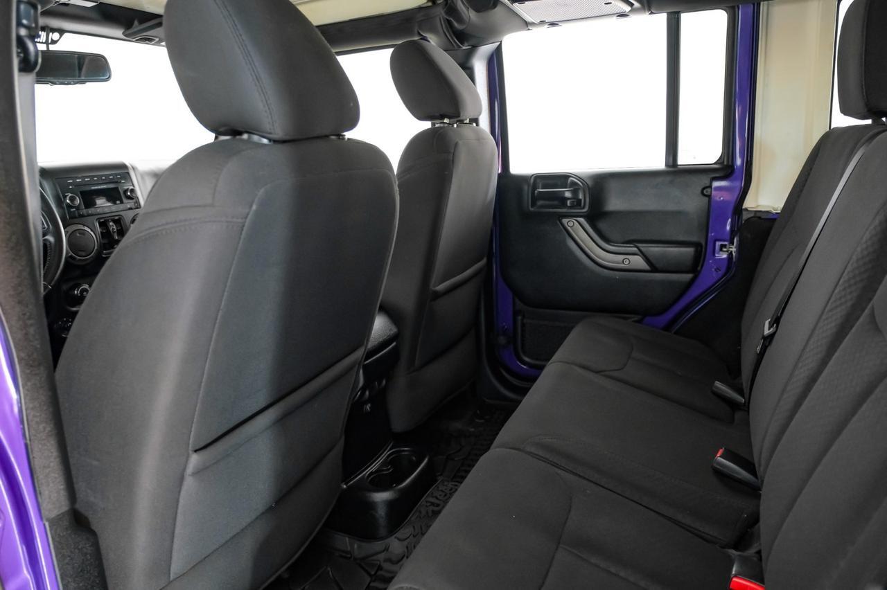 2017 Jeep Wrangler UNLIMITED SPORT 4WD AUTOMATIC HARD TOP CONVERTIBLE CRUISE CONTROL ALLOY WHEELS Carrollton TX