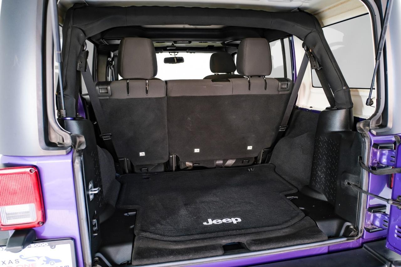 2017 Jeep Wrangler UNLIMITED SPORT 4WD AUTOMATIC HARD TOP CONVERTIBLE CRUISE CONTROL ALLOY WHEELS Carrollton TX