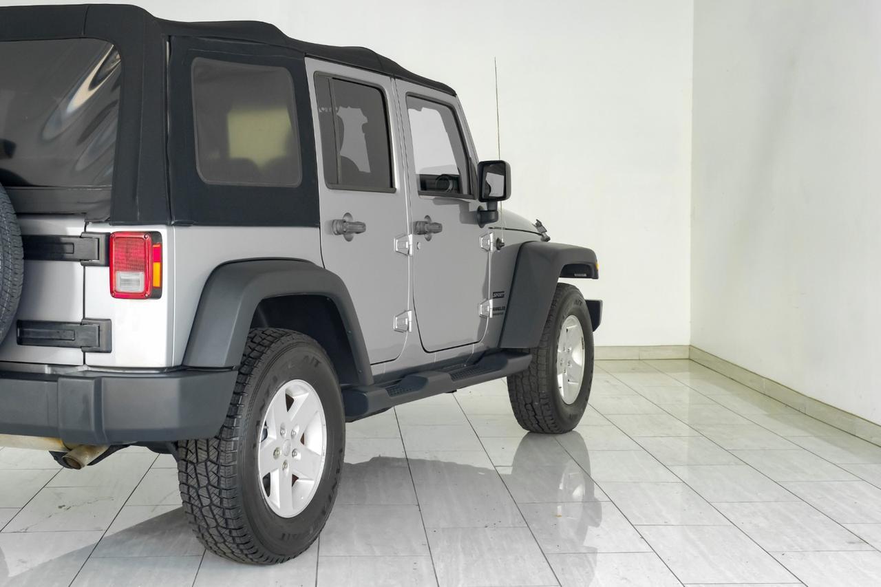 2017 Jeep Wrangler UNLIMITED SPORT 4WD AUTOMATIC SOFT TOP CONVERTIBLE CRUISE CONTRO Carrollton TX
