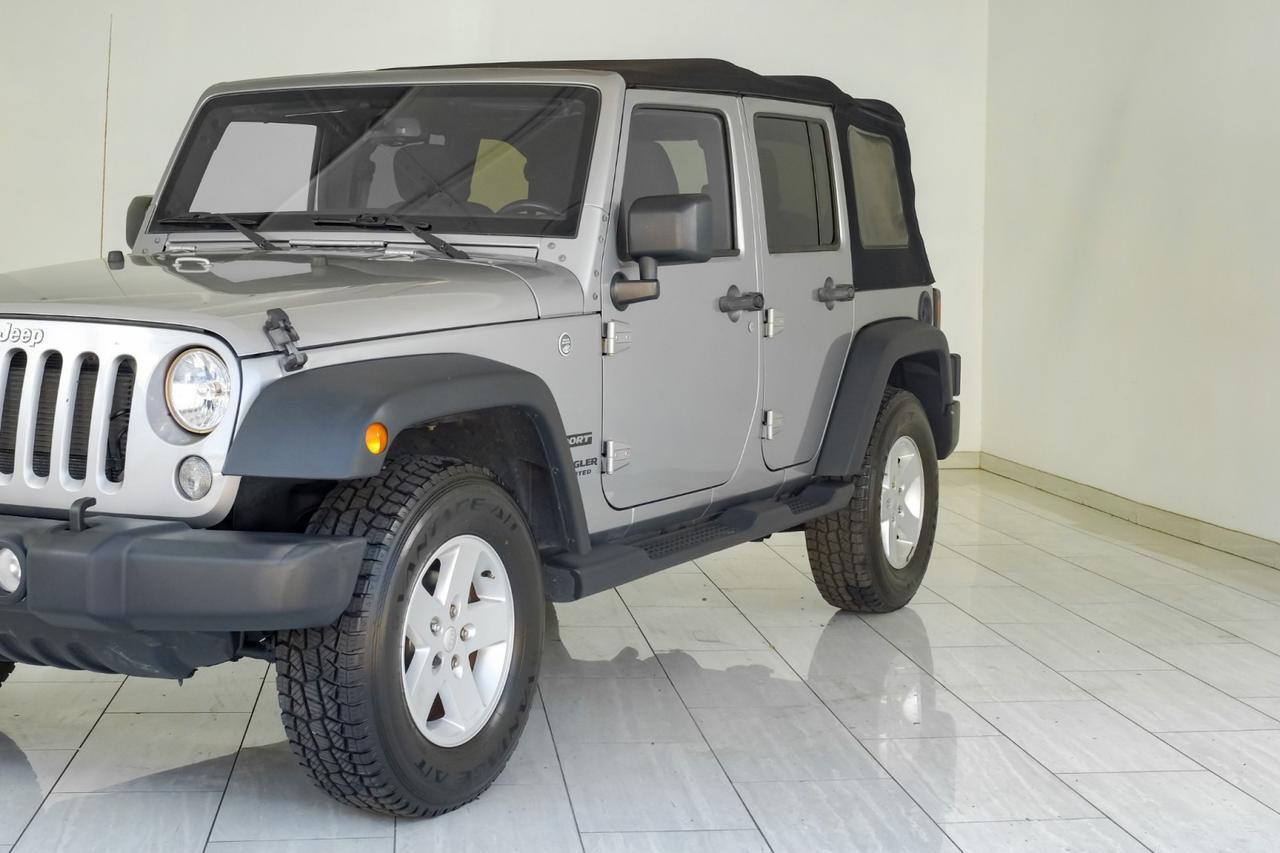 2017 Jeep Wrangler UNLIMITED SPORT 4WD AUTOMATIC SOFT TOP CONVERTIBLE CRUISE CONTRO Carrollton TX