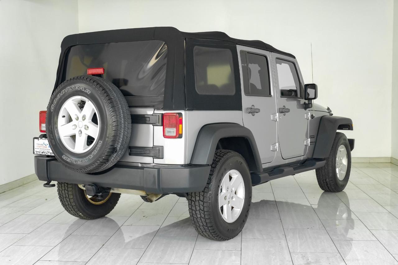 2017 Jeep Wrangler UNLIMITED SPORT 4WD AUTOMATIC SOFT TOP CONVERTIBLE CRUISE CONTRO Carrollton TX