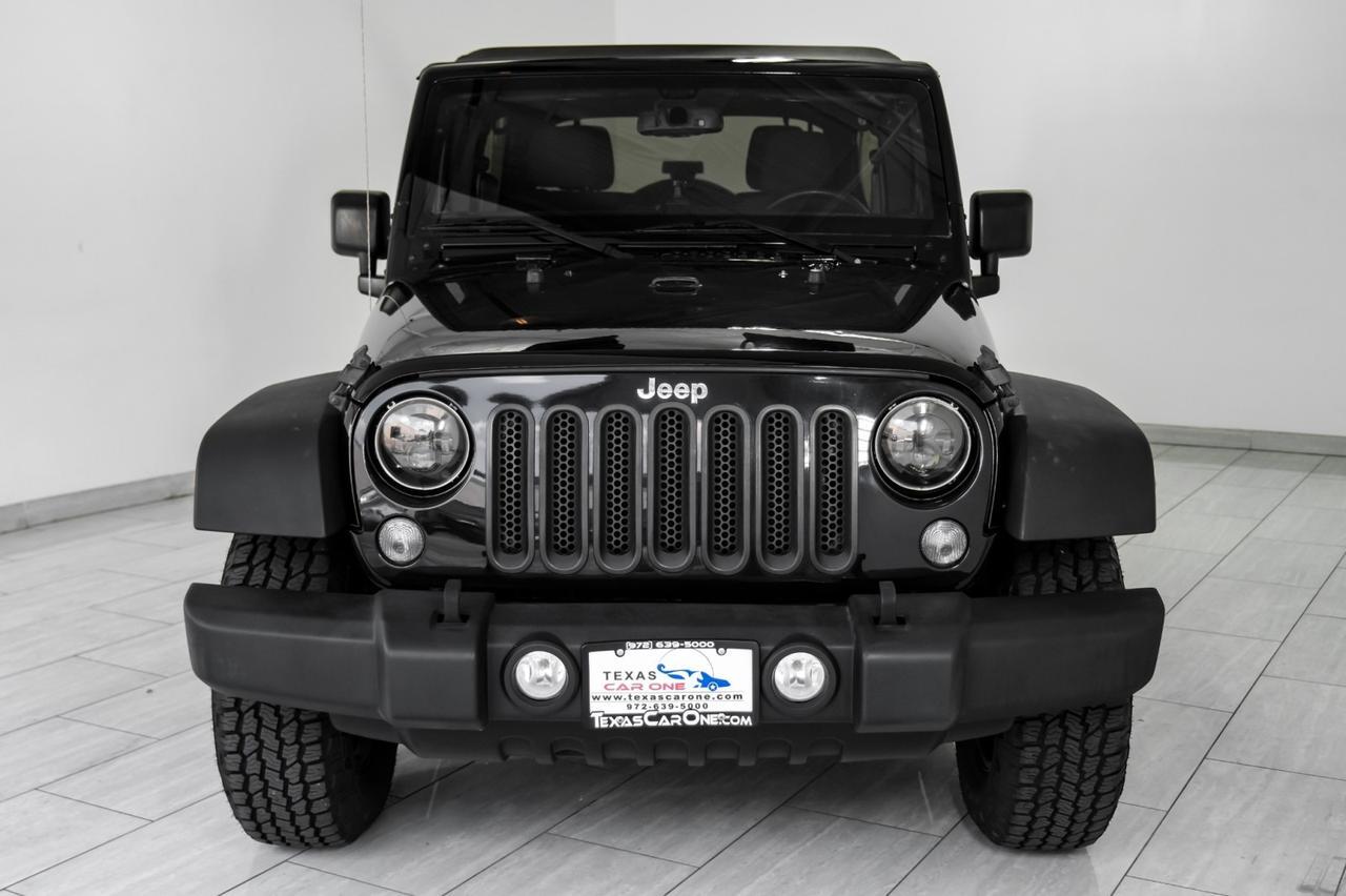2017 Jeep Wrangler UNLIMITED SPORT 4WD AUTOMATIC SOFT TOP CONVERTIBLE RUNNING BOARD Carrollton TX