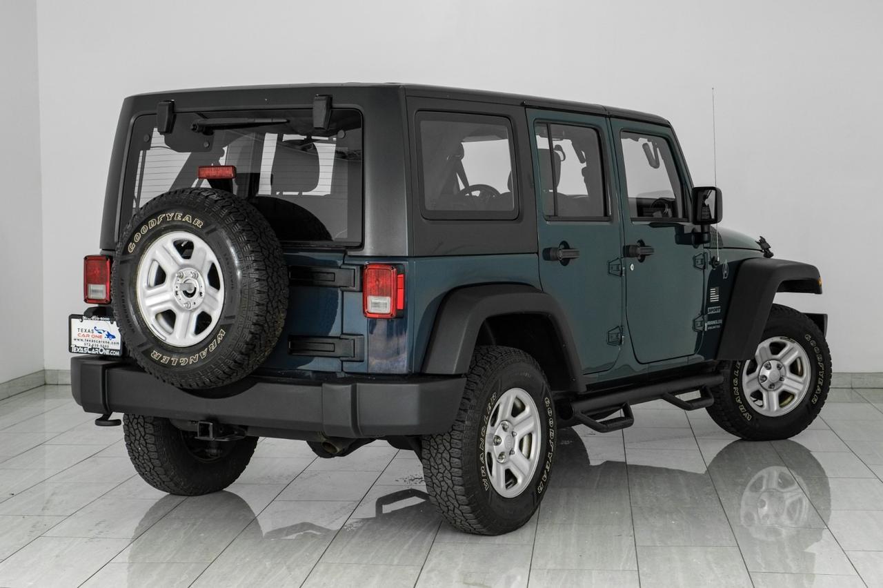2017 Jeep Wrangler UNLIMITED SPORT 4WD HARD TOP CONVERTIBLE CRUISE CONTROL TOW HITCH Carrollton TX