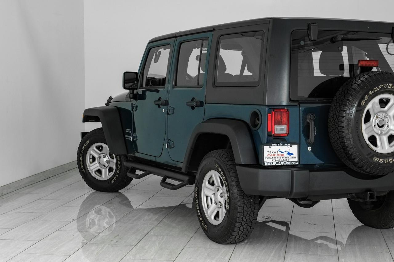 2017 Jeep Wrangler UNLIMITED SPORT 4WD HARD TOP CONVERTIBLE CRUISE CONTROL TOW HITCH Carrollton TX