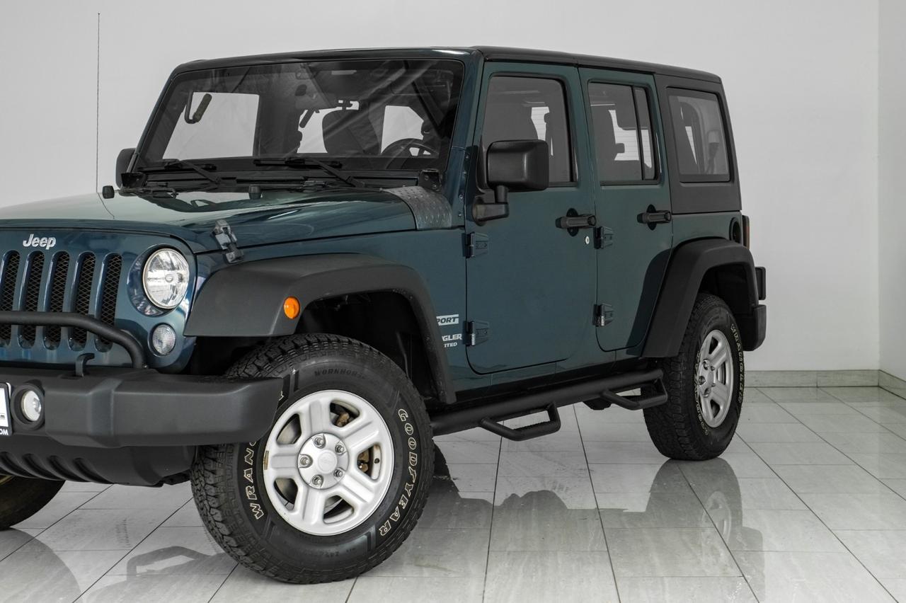 2017 Jeep Wrangler UNLIMITED SPORT 4WD HARD TOP CONVERTIBLE CRUISE CONTROL TOW HITCH Carrollton TX