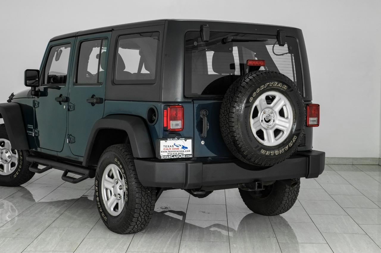 2017 Jeep Wrangler UNLIMITED SPORT 4WD HARD TOP CONVERTIBLE CRUISE CONTROL TOW HITCH Carrollton TX