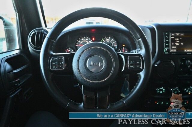 2017 Jeep Wrangler Unlimited / 4X4 / Auto Start / Winter Edition / Heated Leather Trimmed Seats / Navigation / Alpine Speakers / 3-Piece Hard Top / Bluetooth / USB & Aux Input / Power Windows, Mirrors, & Locks / Tow Pkg Anchorage AK 2017 Jeep Wrangler Unlimited / 4X4 / Auto Start / Winter Edition / Heated Leather Trimmed Seats / Navigation / Alpine Speakers / 3-Piece Hard Top / Bluetooth / USB & Aux Input / Power Windows, Mirrors, & Locks / Tow Pkg Anchorage AK