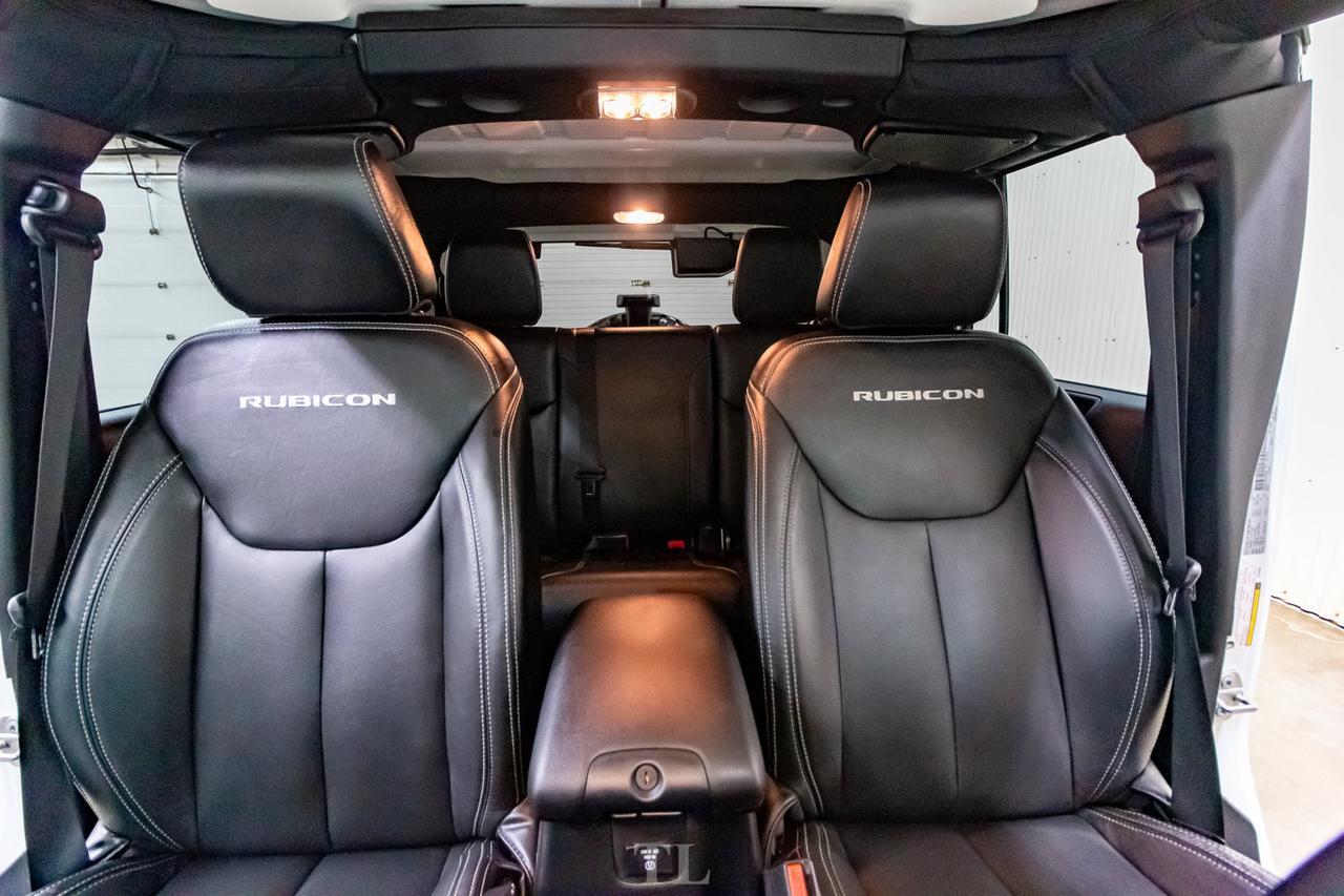 2017 Jeep Wrangler Unlimited 4x4 Rubicon Manual Leather Nav Red Deer AB