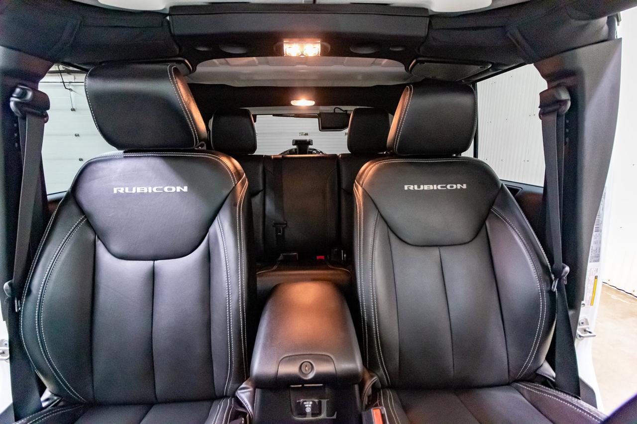 2017 Jeep Wrangler Unlimited 4x4 Rubicon Manual Leather Nav Red Deer AB