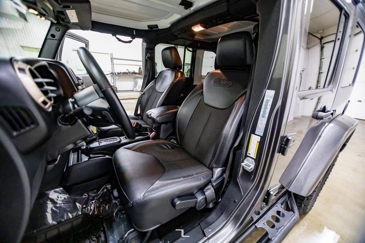 2017 Jeep Wrangler Unlimited 4x4 Sahara 75th Anniversary Leather Nav Red Deer AB