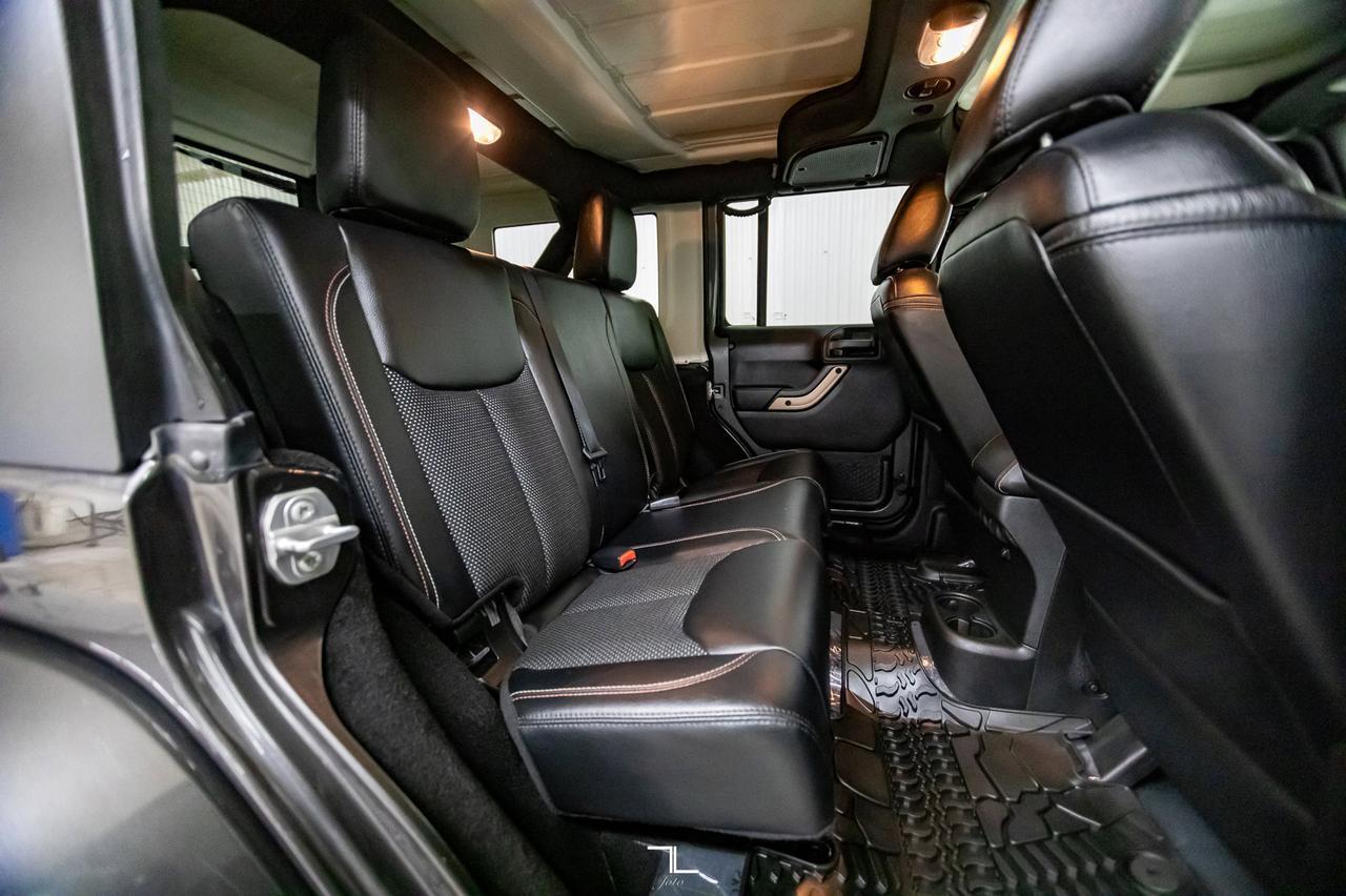 2017 Jeep Wrangler Unlimited 4x4 Sahara 75th Anniversary Leather Nav Red Deer AB