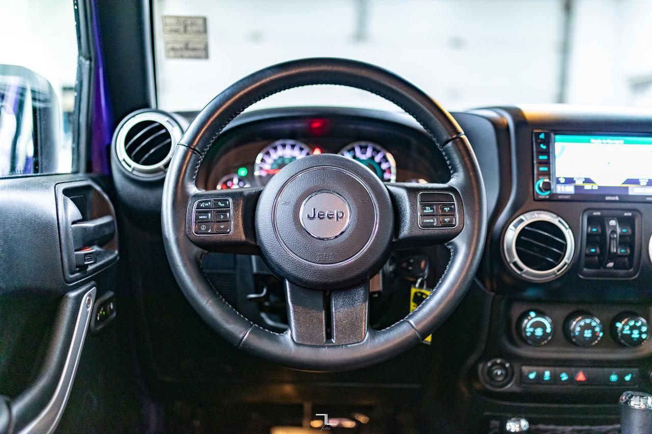 2017 Jeep Wrangler Unlimited 4x4 Sahara Leather Nav Red Deer AB