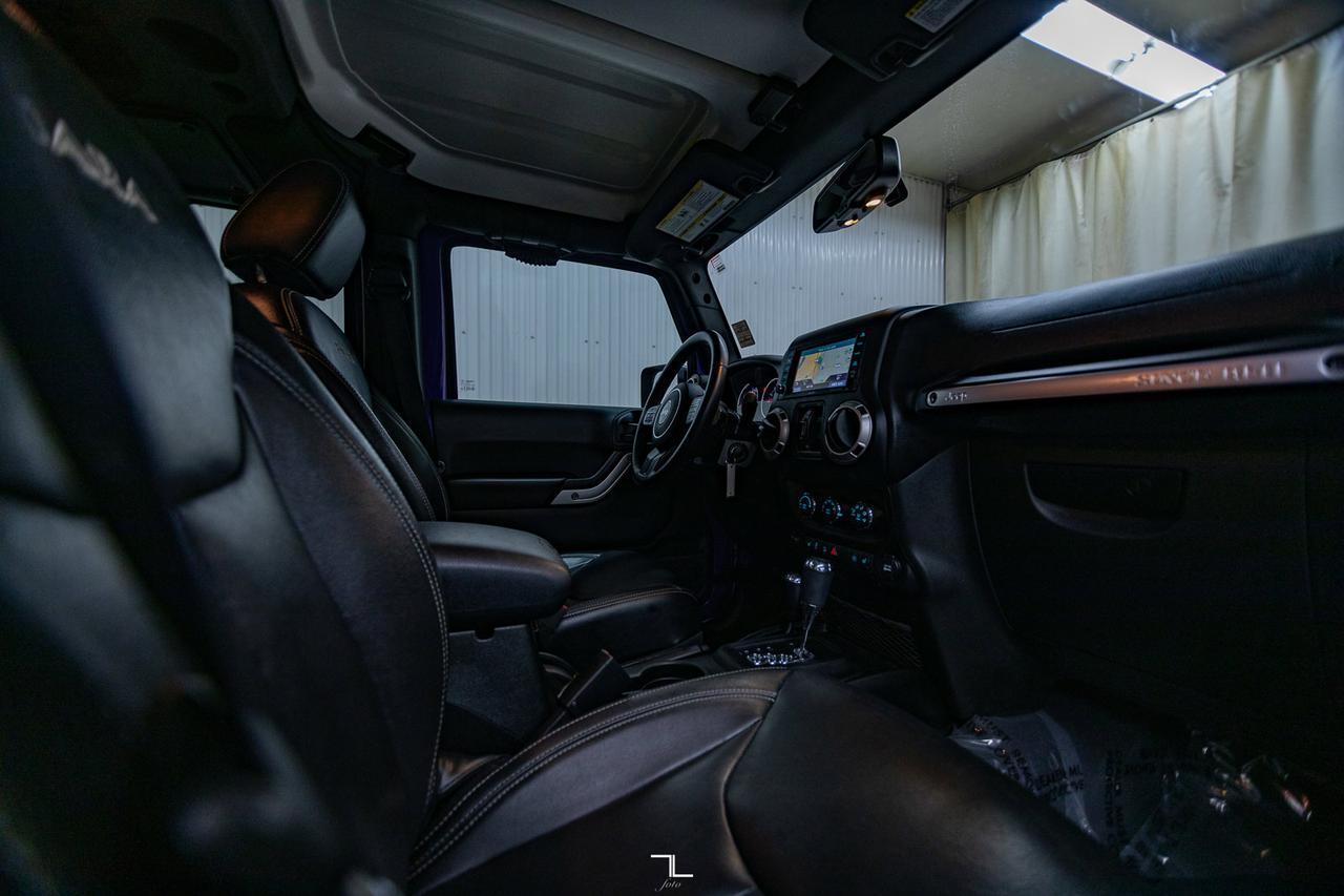 2017 Jeep Wrangler Unlimited 4x4 Sahara Leather Nav Red Deer AB