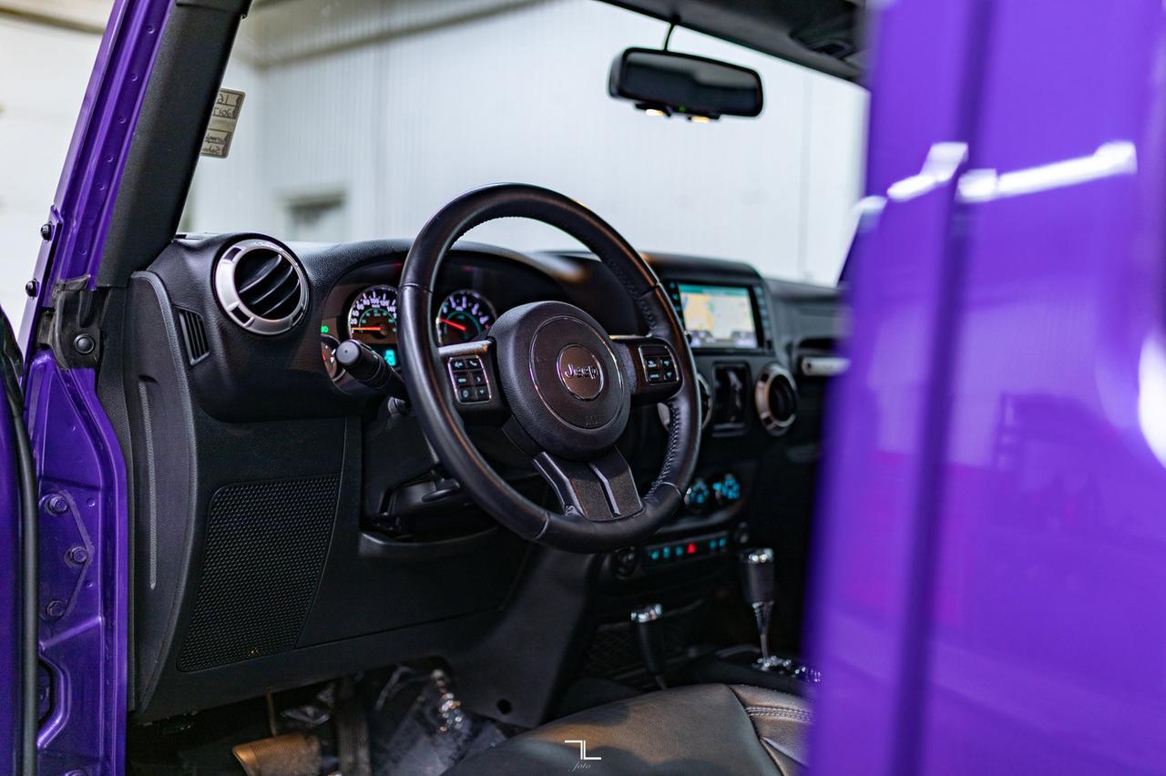 2017 Jeep Wrangler Unlimited 4x4 Sahara Leather Nav Red Deer AB