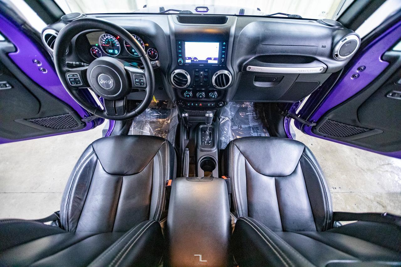 2017 Jeep Wrangler Unlimited 4x4 Sahara Leather Nav Red Deer AB