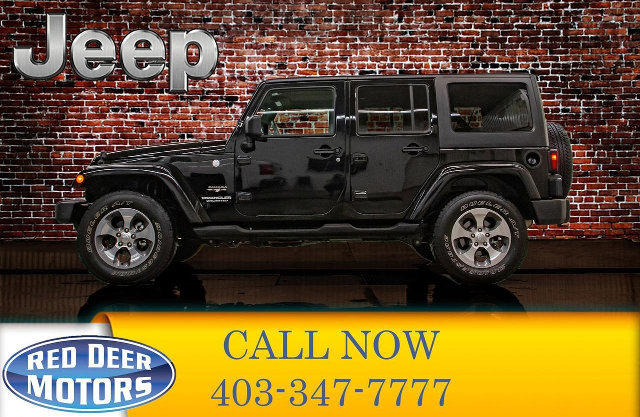 2017 Jeep Wrangler Unlimited 4x4 Sahara Nav