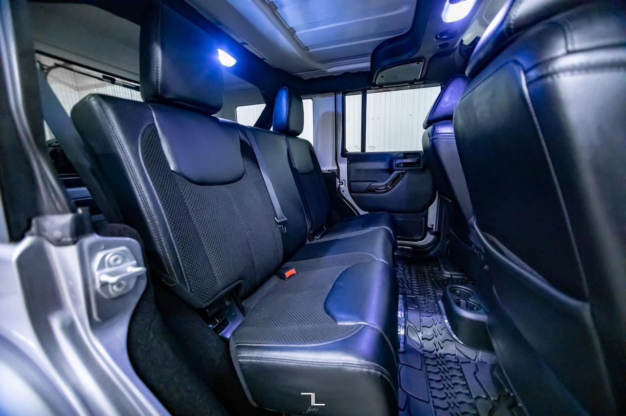 2017 Jeep Wrangler Unlimited 4x4 Sahara Winter Edition Leather Manual Red Deer AB