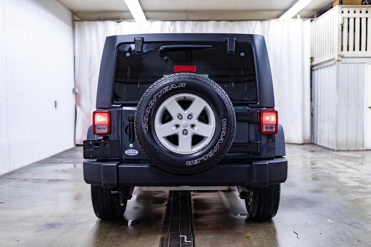 2017 Jeep Wrangler Unlimited 4x4 Sport Red Deer AB