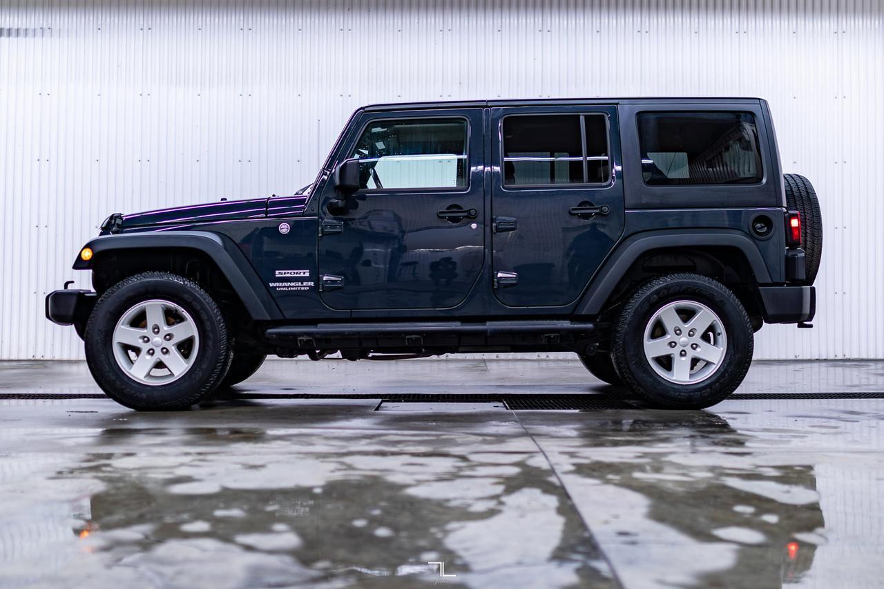 2017 Jeep Wrangler Unlimited 4x4 Sport Red Deer AB