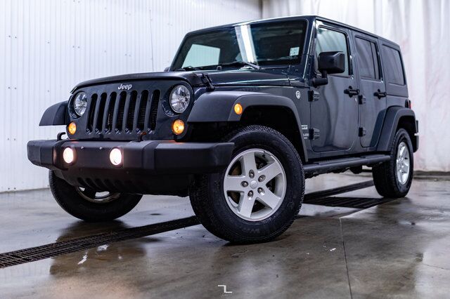 2017 Jeep Wrangler Unlimited 4x4 Sport Red Deer AB