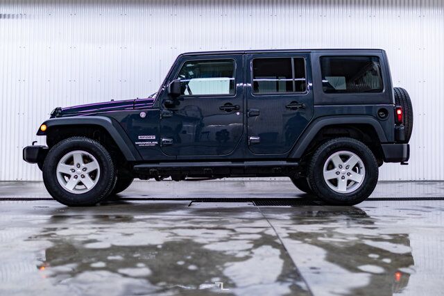 2017 Jeep Wrangler Unlimited 4x4 Sport Red Deer AB