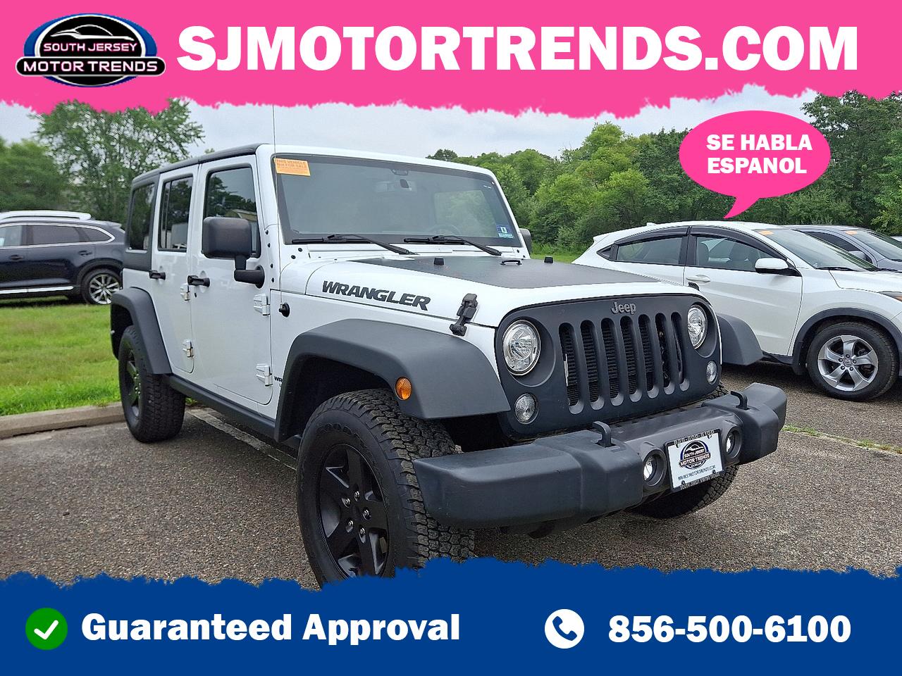 2017 Jeep Wrangler Unlimited Big Bear 4x4 Vineland NJ
