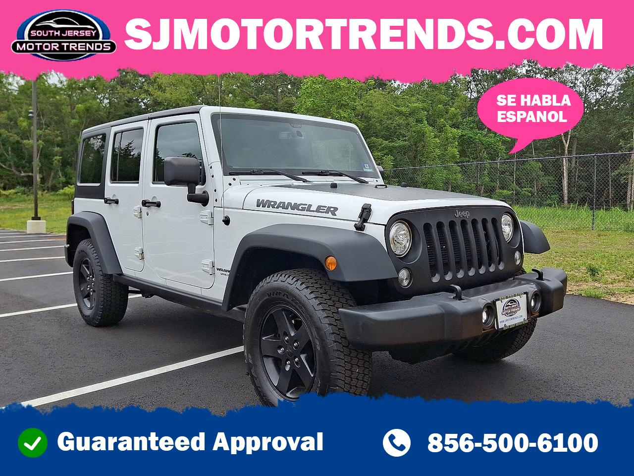2017 Jeep Wrangler Unlimited Big Bear 4x4 Vineland NJ