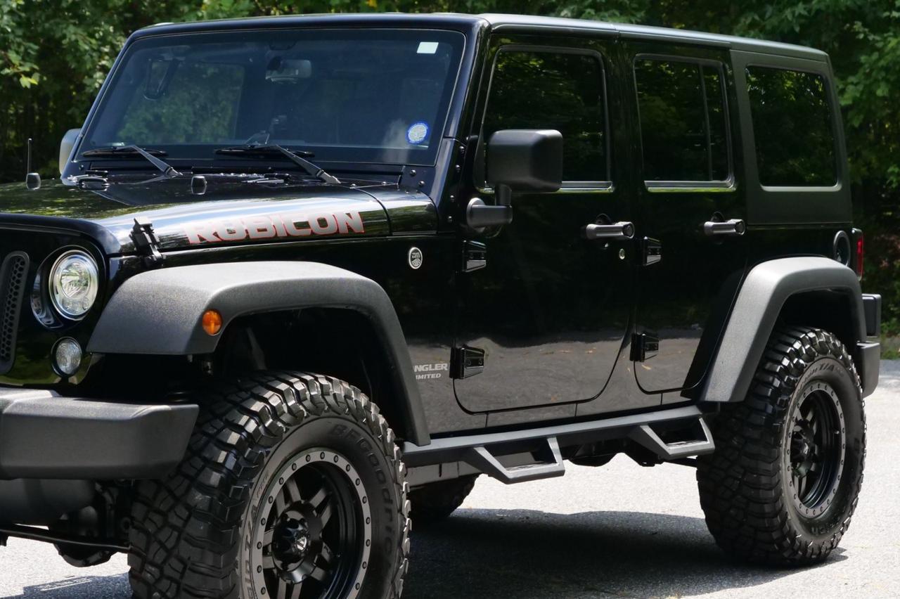 2017 Jeep Wrangler Unlimited Rubicon 4X4 / Wheels & Tires / Leather Seats! Lincolnton NC