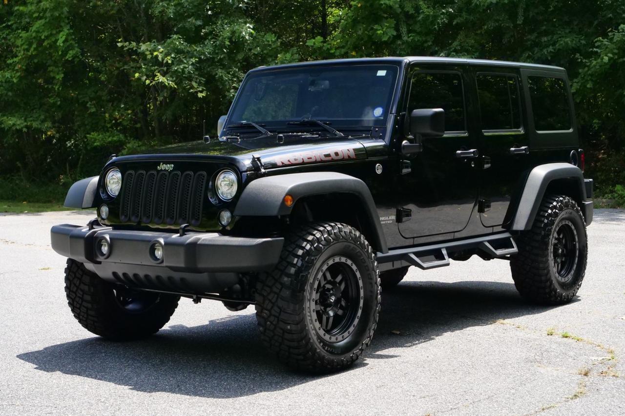 2017 Jeep Wrangler Unlimited Rubicon 4X4 / Wheels & Tires / Leather Seats! Lincolnton NC