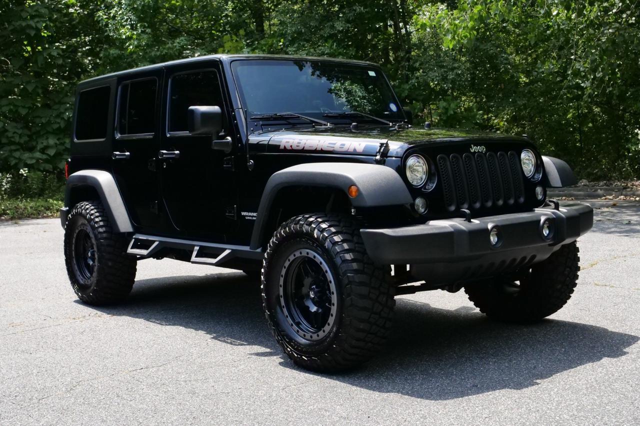 2017 Jeep Wrangler Unlimited Rubicon 4X4 / Wheels & Tires / Leather Seats! Lincolnton NC