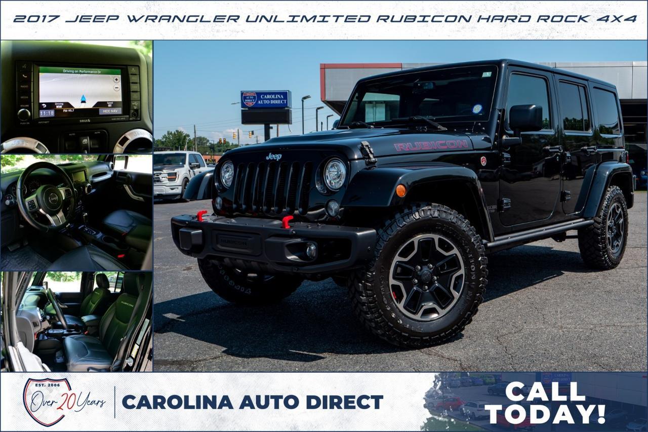 2017 Jeep Wrangler Unlimited Rubicon Hard Rock 4X4 / Dual Top Group!