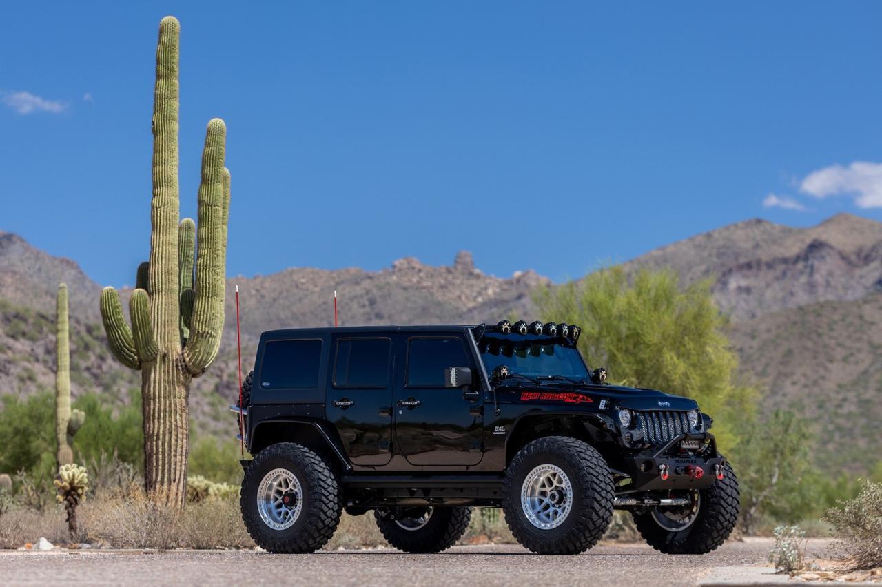 2017 Jeep Wrangler Unlimited Rubicon Hard Rock 5.7L Hemi Powered Full Custom Scottsdale AZ