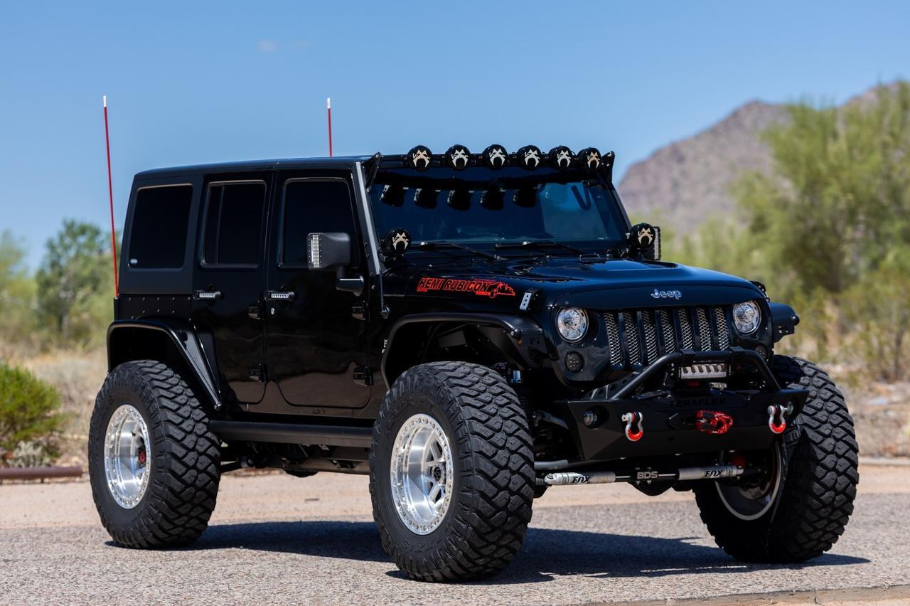 2017 Jeep Wrangler Unlimited Rubicon Hard Rock 5.7L Hemi Powered Full Custom Scottsdale AZ