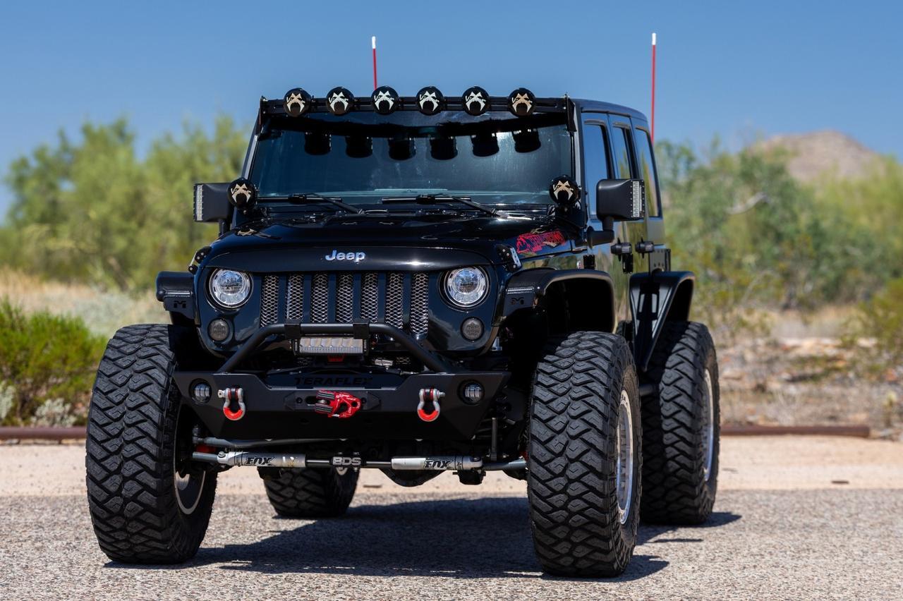 2017 Jeep Wrangler Unlimited Rubicon Hard Rock 5.7L Hemi Powered Full Custom Scottsdale AZ