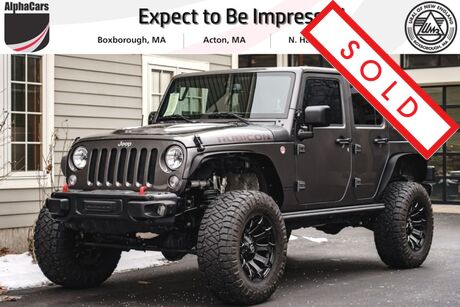 2017 Jeep Wrangler Unlimited Rubicon Hard Rock Custom Boston MA