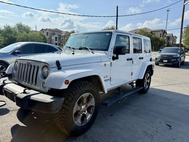 2017 Jeep Wrangler Unlimited Sahara  TX