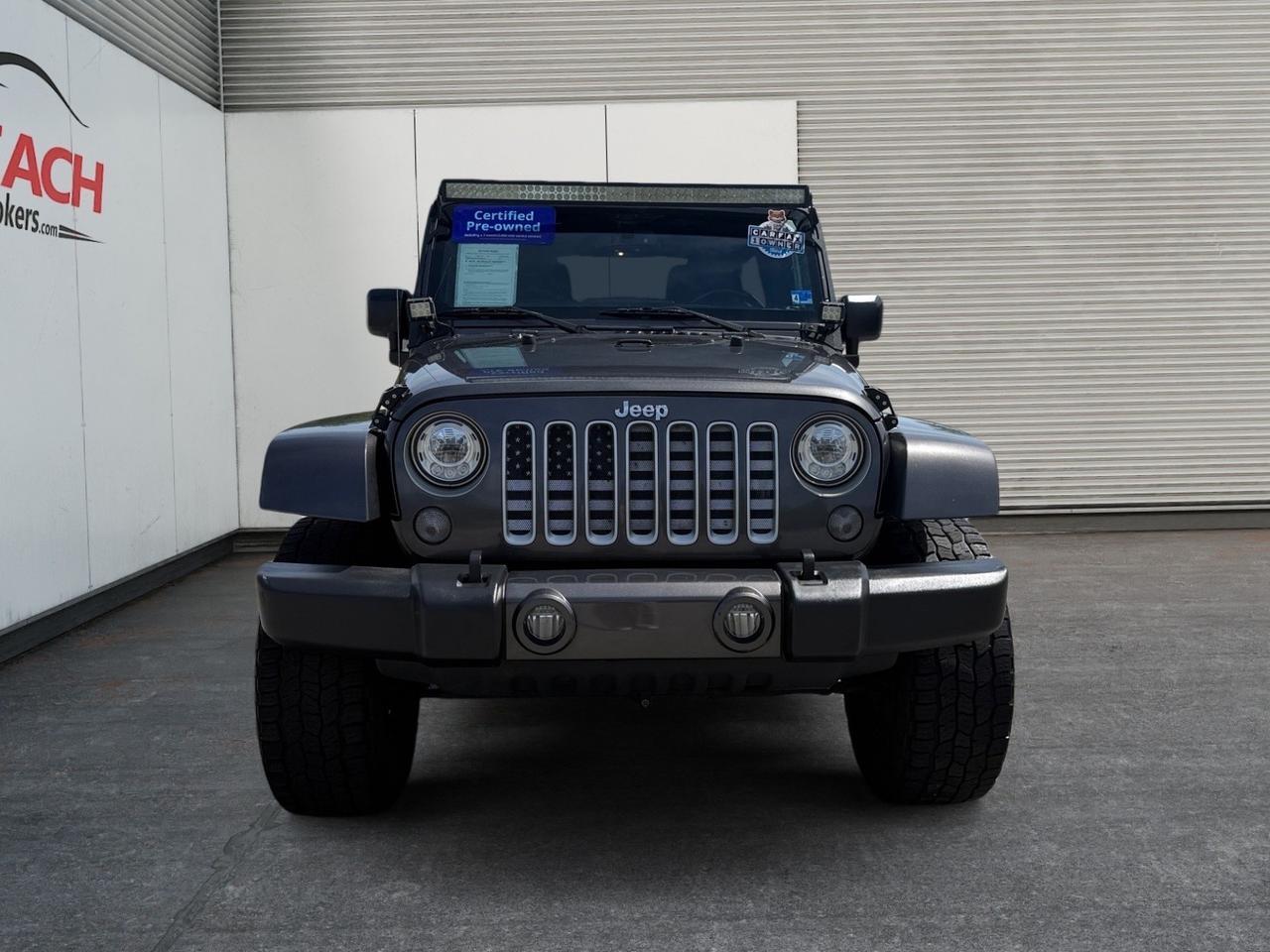 2017 Jeep Wrangler Unlimited Sahara, BLUETOOTH, POWER/HEATED MIRRORS, REMOTE START, TOW HOOKS, TOW PACKAGE, RUNNING BOARDS, CLEAN CARFAX! Norfolk VA