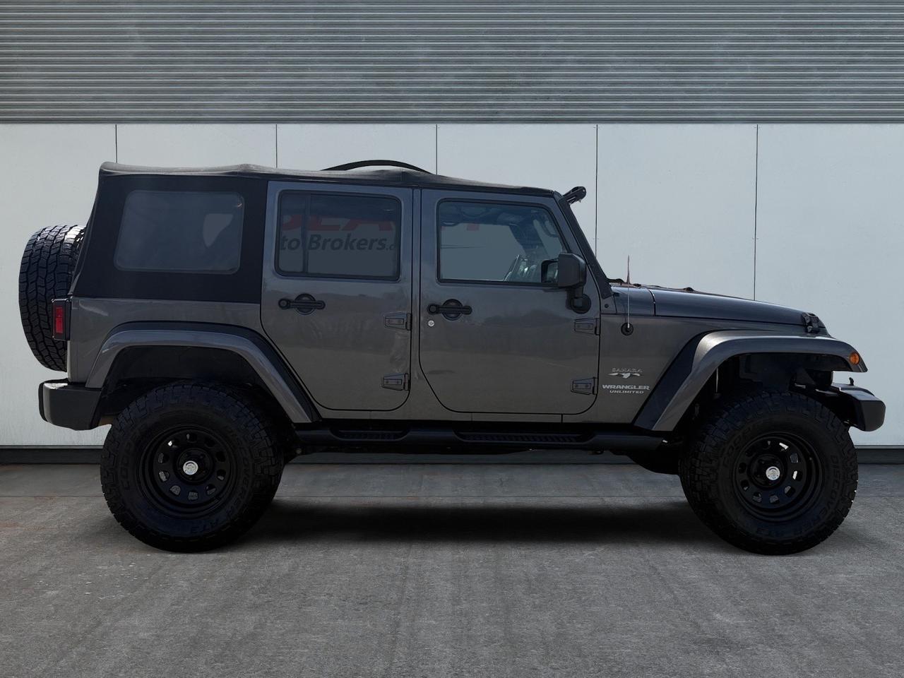 2017 Jeep Wrangler Unlimited Sahara, BLUETOOTH, POWER/HEATED MIRRORS, REMOTE START, TOW HOOKS, TOW PACKAGE, RUNNING BOARDS, CLEAN CARFAX! Norfolk VA